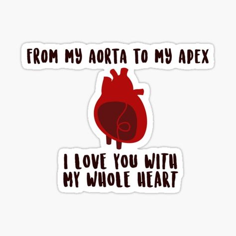 Nursing Puns, Physical Therapy Humor, Anatomy Stickers, Medical Puns, Heart Medical, Medical Jokes, Nursing Quotes, Therapy Humor, Funny Laptop Stickers