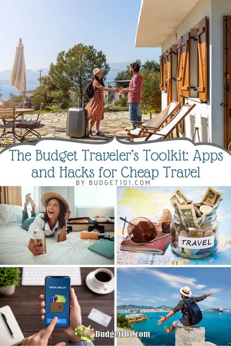 The Budget Traveler's Toolkit: Apps and Hacks for Cheap Travel Essential Apps, Living Frugal, Digital Wallet, Guessing Games, Travel App, Cheap Travel, Travel Hacks, Frugal Living, Globe Trotter