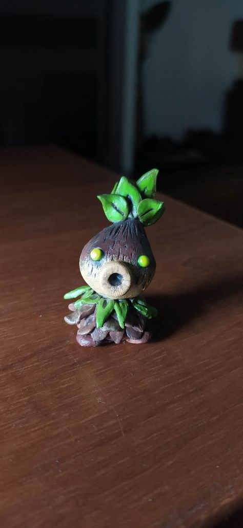 Zelda Clay Ideas, Zelda Clay, Deku Scrub, Ideas Arcilla, Handbuilding Ceramics, Clay Monster, Clay Artwork, Easy Polymer Clay, Clay Monsters