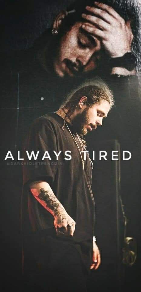 Post Malone Lock Screen, Always Tired, Lock Screens, Rap Artists, Post Malone, Lock Screen, Rap, Screen, Movie Posters