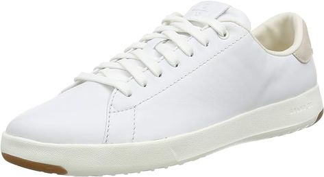 Amazon.com | Cole Haan Women's GrandPro Tennis Leather Lace OX Fashion Sneaker | Tennis & Racquet Sports Lace Oxfords, Cushioned Running Shoes, Tennis Sneakers, Cole Haan Women, Adidas Fashion, Skechers Women, Sneakers Online, Designer Sneakers, Leather Lace