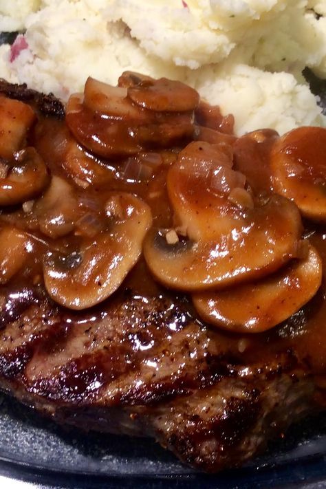 Grilled Sirloin Steak With Mushroom-Wine Sauce Sirloin Steak With Mushrooms, Sirloin Steak And Mushroom Recipes, Grilled Sirloin Steak, Saute Mushrooms, Grilled Sirloin, Wine Steak, Sirloin Tip Steak, Ny Steak, Sirloin Steak Recipes