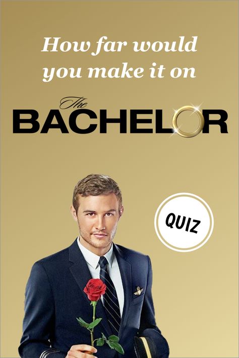 Do you wish dating was way, way harder? Is your ideal way to meet a soulmate a romantic battle royale with a bunch of strangers? Most importantly, do you want to live in a huge house with free food? If yes, then there’s a place for you on ABC’s The Bachelor. If you’re the kind of person who watches every episode and thinks you have a chance, then you need to tackle our Bachelor Quiz! Huge Houses, A Soulmate, The Bachelor, Battle Royale, The Drama, What It Takes, Free Food, Soulmate, Make It