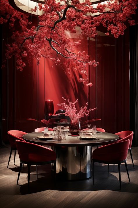 Chinese Dining Room Design, Japan Style Interior, Chinese Dining Room, Restaurant Interior Design Ideas, Chinese Restaurant Interior, Start A Restaurant, Resturant Interior, Chinese Bar, Room Ideas For Men