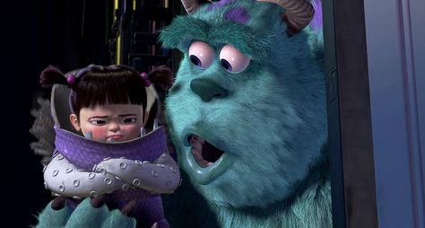 Bu Y Sullivan, Boo And Sully Wallpaper, Bu Monsters Inc, Monster Inc Wallpaper, Sully Wallpaper, Boo And Sully, Sullivan Y Boo, Wallpaper Pc 4k, Sully And Boo