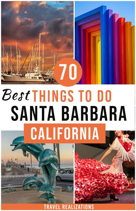 Things To Do In Santa Barbara California, Santa Barbara Things To Do, Things To Do In Santa Barbara, Goleta California, California Coast Road Trip, Santa Barbara Mission, Downtown Santa Barbara, California Towns, Summer California