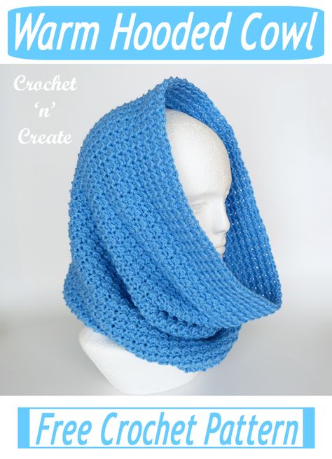 Crochet Snood Free Pattern Simple, Hooded Cowl Crochet Pattern Free Snood, Crochet Cowl With Hood Pattern Free, Free Crochet Hooded Cowl Patterns, Knitted Snood Pattern Free, Hooded Cowl Knitting Pattern Free, Crochet Hooded Cowl Pattern Free, Hooded Cowl Crochet Pattern Free, Snood Crochet Pattern Free