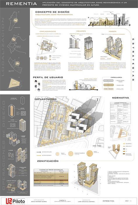 Interior Diagram Architecture, Architecture Poster Design Ideas, Paneles Arquitectura Ideas, Layout Architecture Design, Architecture Sheet Layout, Concept Ideas Architecture, Architecture Concept Board, Architecture Panel Design, Architecture Design Board