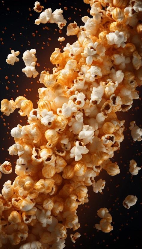 Popcorn Wallpaper, 1 Wallpaper, Silhouette People, 1% Wallpaper, Screen Savers, Aesthetic Photography, Cooking And Baking, Popcorn, Comfort Food