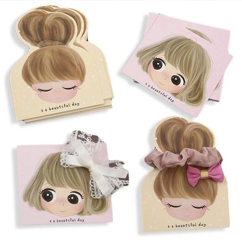 Smarter Shopping, Better Living! Aliexpress.com Display Cards For Bows, Bow Packaging Ideas, Hair Bow Packaging, Hair Bow Display, Hair Accessories Display, Kawaii Hair Accessories, Bow Display, Kid Hair, Kids Hair Clips