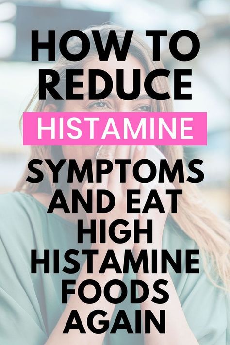 Following a low-histamine diet can help reduce symptoms of histamine intolerance, but at times you may want to enjoy some high histamine foods without having a histamine reaction.  And that's where a DAO enzyme supplement comes in handy, as you can take it 15 minutes before you consume histamine rich foods or beverages to help with histamine metabolism in the digestive tract. Histamine Intolerance Diet, Headache Diet, Histamine Intolerance Symptoms, Histamine Foods, High Histamine Foods, Low Histamine Foods, Histamine Intolerance, Mast Cell Activation Syndrome, Low Stomach Acid