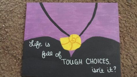 Ursula canvas painting Ursula Canvas Painting, Easy Character Paintings On Canvas, Ursula Painting Ideas, Little Mermaid Painting, Disney Canvas Paintings, Disney Painting, Canvas Painting Quotes, Mermaid Canvas, Signs Design