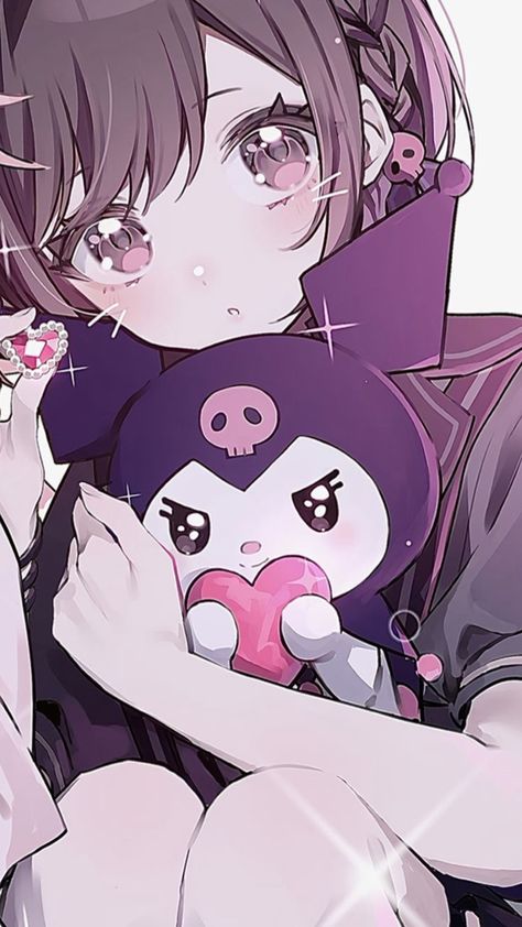 Kuromi Anime Wallpaper, Kuromi Sanrio Wallpaper, Sanrio Wallpaper Kuromi, Aesthetic Kuromi Wallpaper, Kuromi Hd, Cute Kuromi Wallpaper, Kuromi Fanart, Kuromi Wallpaper Iphone, Wallpaper Kuromi