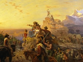 Find out more about the history of Manifest Destiny, including videos, interesting articles, pictures, historical features and more. Get all the facts on HISTORY.com The Course Of Empire, Art Sub Plans, Westward Expansion, Manifest Destiny, The Oregon Trail, Back To School Art, Into The West, Essay Outline, American Continent