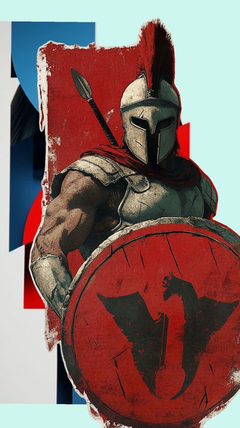 300 Spartans Warriors, Spartan Warrior Art, Sparta Wallpaper, 300 Leonidas, Gladiator Art, Spartan Gladiator, Sparta Warrior, 300 Spartans, Ares God