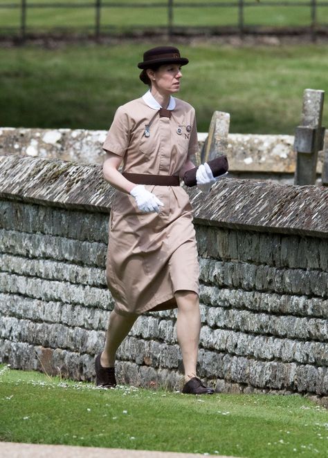 Royal Nanny, Nanny Aesthetic, Nanny Uniform, Kate Middleton Kids, Baby Knee Socks, Charlotte George, Royal Family History, James Matthews, Prince George And Princess Charlotte