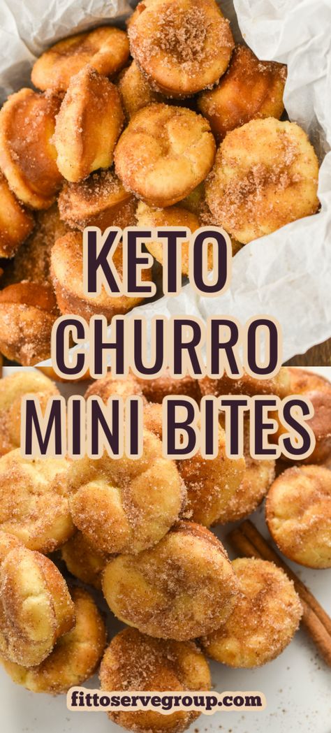 Keto Churros, Keto Quiche, Desserts Keto, Breakfast Low Carb, Keto Pancakes, Recetas Keto, Keto Dessert Easy, Low Carb Sweets, Keto Recipes Dinner