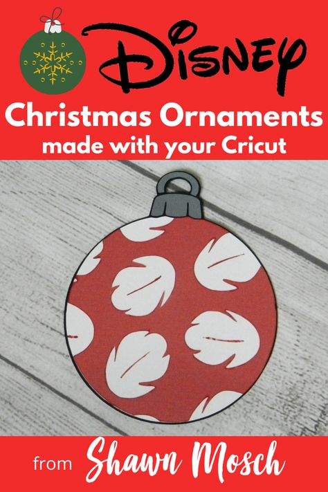 Diy Stitch Christmas Ornaments, Stitch Ornaments Diy, Character Christmas Ornaments, Disney Christmas Crafts, Character Ornaments, Lilo And Stitch Movie, Disney Characters Christmas, Cricut Ornaments, Stitch Ornaments