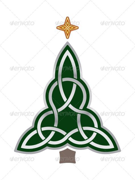 Celtic knots Christmas tree isolated on white background, vector eps image. Some of my collections Celtic Christmas Tree, Irish Quilt Patterns, Celtic Tree Tattoos, Celtic Tree Astrology, Celtic Symbols And Meanings, Celtic Christmas, Celtic Ornaments, Irish Symbols, Star Symbol