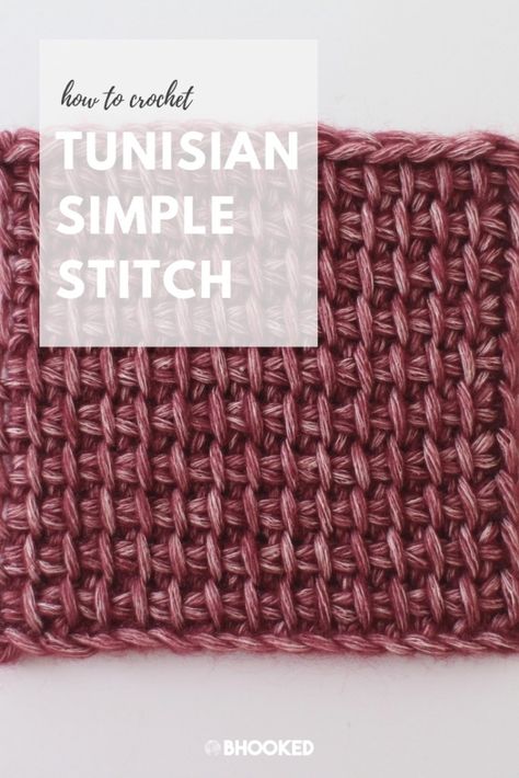 Sewing Crafts For Beginners, Knitting Beginners, Leg Warmers Crochet Pattern, Crafts For Beginners, Tunisian Simple Stitch, Tunisian Crochet Blanket, Tunisian Crochet Pattern, Simple Stitch, Tunisian Crochet Patterns