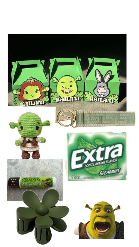 NOT MY STICKERS!!!! Bag Ideas, Shrek, Goodie Bags, Lip Balm