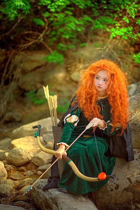 Merida Cosplay Prenses Merida, Merida Cosplay, Disney Brave, Merida Brave, Shilpa Shetty, Princess Cosplay, Epic Cosplay, Disney Cosplay, Sara Ali Khan