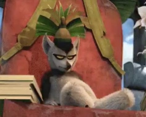 King Julien, Writing Books, Madagascar, Writing, On Twitter, Twitter, Books, Red