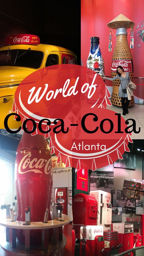 World Of Coke Atlanta, Atlanta Bucket List, World Of Coca Cola Atlanta, Coca Cola Atlanta, Atlanta Museums, Cola Wars, Coca Cola Factory, Coca Cola Museum, Coca Cola Company