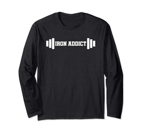 PRICES MAY VARY. This iron addicts design is the perfect gift idea for weightlifter, bodybuilder, powerlifter who is addicted to working out, lifting weights, going to the gym, and pumping iron! Get this awesome fitness motivational outfit for any athlete who loves muscle training, lifting or powerlifting. If you' love to lift weights, workout at the gym, bodybuilding and have a six-pack? Then you must get this body building addiction tee. Lightweight, Classic fit, Double-needle sleeve and botto Workout At The Gym, Fitness Motivational, Lift Weights, Pumping Iron, Lifting Weights, Muscle Training, Six Pack, Body Building, Weights Workout