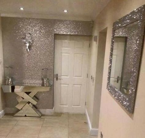 Glitter wall paint Glitter Wall Paint, Tub And Tile Paint, Paint Design Ideas, Glitter Bathroom, Glitter Bedroom, Glitter Room, Glitter Paint For Walls, Feature Wall Living Room, Glitter Wall