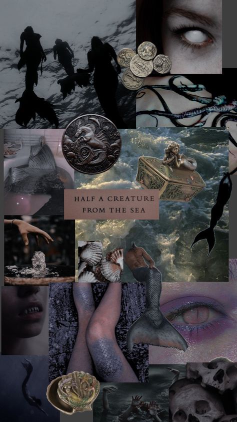 #darkmermaidcore #siren #sirencore #darkocean Dark Mermaid Core Aesthetic, Siren Aethestic, Dark Siren Aesthetic Wallpaper, Evil Siren Aesthetic, Siren Mood Board, Dark Sirencore Aesthetic, Siren Moodboard Aesthetic, Mermaid Dark Aesthetic, Siren Witch