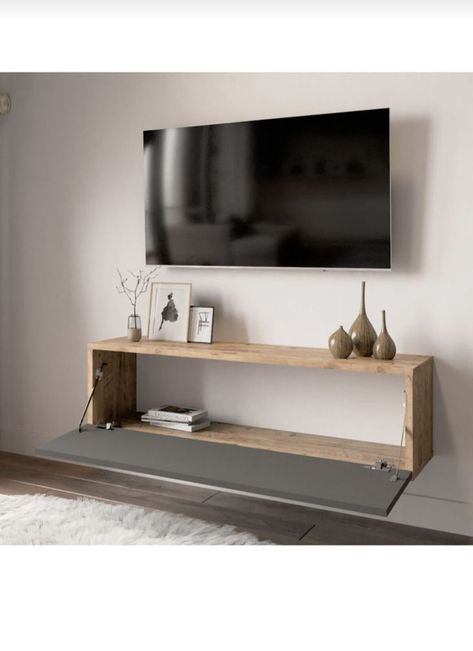 Narrow Tv Stand, Custom Tv Stand, Natural Wood Console Table, Floating Tv Console, Long Narrow Living Room, Wall Mount Tv Stand, Wood Tv Unit, Wood Media Console, Wood Tv Console