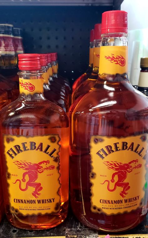 Fireball Shooters, Fireball Shots, Fireball Mixed Drink, Shots With Fireball, Shots With Fireball Whiskey, Dr Pepper And Fireball, Fireball Shot, Fireball Drinks, Pretty Alcoholic Drinks