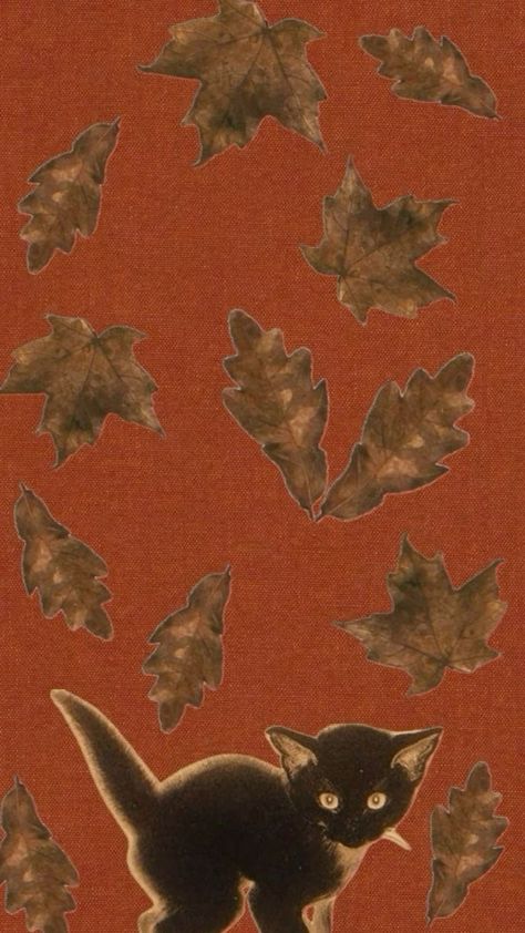 Halloween Fall Aesthetic Wallpaper, Gothic Fall Wallpaper, Whimsical Fall Wallpaper Ideas, Whimsical Phone Wallpaper, Matching Fall Wallpapers, Red Fall Wallpaper, Fall Wallpaper Lockscreen, Fall Art Wallpaper, Fall Lock Screen Wallpaper