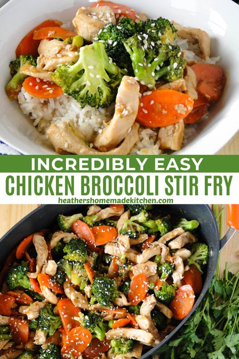 Chicken Broccoli Cauliflower Stir Fry, Chicken Broccoli Rice Stir Fry, Chicken Broccoli Carrot Stir Fry, Chicken Broccoli Carrots Recipe, Chicken Thigh Broccoli Recipe, Chicken And Broccoli Sauce, Chicken Broccoli And Carrots, Crockpot Chicken And Broccoli, R3 Recipes