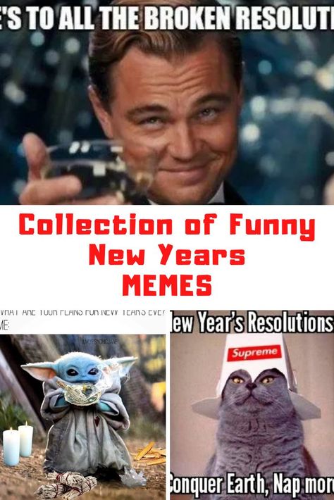 Happy New Years Memes #NewYears #NewYearsEve #Memes #Funny #2020 #2021 Cute Happy New Year Pictures Funny, Nye Memes Funny, Happy New Year Memes Funny, Sarcastic New Years Quotes Hilarious, Funny New Years Resolutions Humor, Funny New Year Resolutions Humor, New Year New Me Funny, New Year Humor Quotes, New Year’s Eve Humor