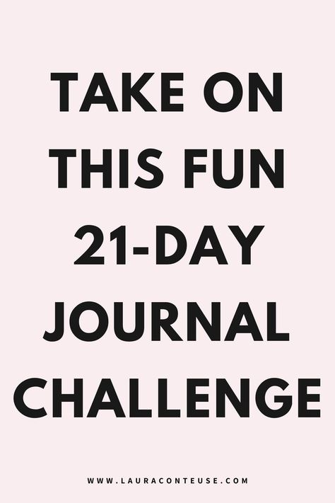 It's time for journaling for beginners! Take on the 21-day journal challenge aka the 21-day writing challenge! Start with self-awareness journal prompts and explore daily journal prompts for beginners. Perfect for those just starting out, these beginner journaling prompts will help you develop a habit of writing daily. Learn how to start journaling with easy ideas and tips. Stay on track with this journaling challenge and discover what to write in a journal every day. Beginner Journaling, 30 Day Challenge List, Fun Journal Prompts, Journal Prompts For Beginners, Journaling For Beginners, Journaling Challenge, Productivity Challenge, Start Journaling, Monthly Challenges