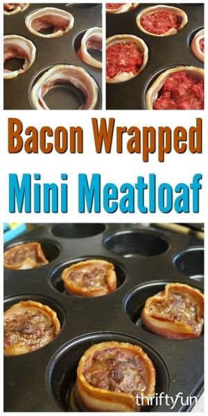 Meatloaf Mini, Mini Meatloaf Recipe, Mini Meatloaf Muffins, Mini Meatloaf Recipes, Bacon Meatloaf, The Best Meatloaf, Bacon Wrapped Meatloaf, Mini Meatloaf, Diner Ideas