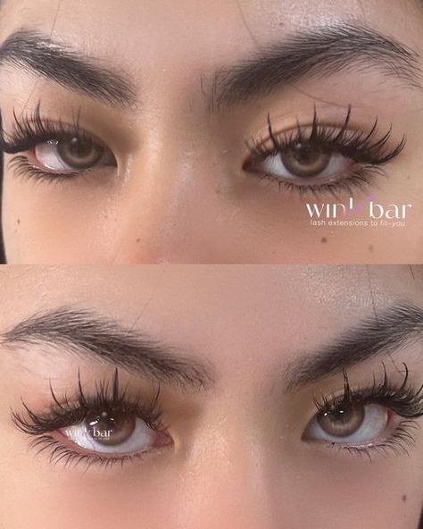 60s Makeup, Volume Lash Extensions, Nyc Bars, Volume Lashes, Eye Contact, Lash Extensions, Maquillaje De Ojos, Eyelash Extensions, Makeup Nails