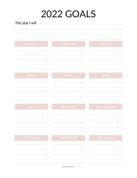 New Years Resolutions Template, Goal Sheet, New Years Resolution List, Resolution Ideas, Budget Binder Printables, Resolution List, Student Binders, Daily Schedules, Goals Printable