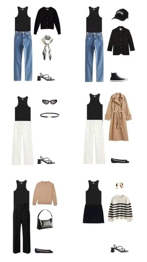 Spring Capsule Wardrobe 2022, Minimalist Chic Outfit, Capsule Wardrobe 2022, Minimal Stil, Ppt Free, 2022 Outfits, Minimalist Moda, Capsule Wardrobe Women, Capsule Wardrobe Minimalist