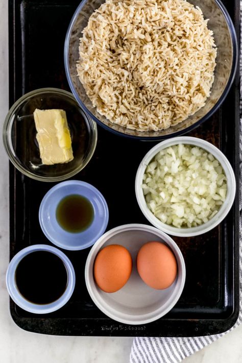 Hibachi Fried Rice Recipe, Hibachi Rice, Hibachi Fried Rice, Japanese Fried Rice, Hibachi Recipes, Hibachi Chicken, Making Fried Rice, Griddle Recipes, Fried Rice Recipe