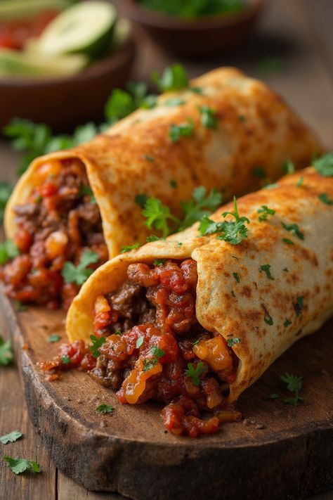 If you've ever craved a hearty, flavorful meal, beef burritos might just be your answer. These delicious wraps are not only stuffed with seasoned beef but also packed with a variety of toppings that can satisfy even the most discerning palates. In this guide, you’ll learn everything you need to know about making mouthwatering beef burritos right in your kitchen.
What is a Beef Burrito?
Before you start assembling your burrito masterpiece, let’s break down what exactly a beef burrito is. A beef Crispy Beef Burritos, Mexican Beef Burritos, Steak Burrito Recipes, Healthy Beef Burritos, Burito Mexicanos, Beef Burrito Recipes, Burrito Aesthetic, Steak Burrito Recipe, Delicious Wraps