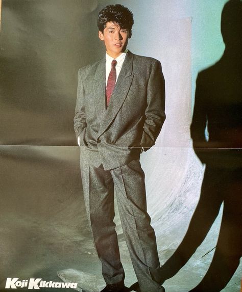 90s Suit Men, 90s Fashion Men Outfits, Japanese Suit, 80s Japanese Fashion, 80s Suit, 80’s Men, 80s Fashion Men, Japanese Mens Fashion, 80 Fashion