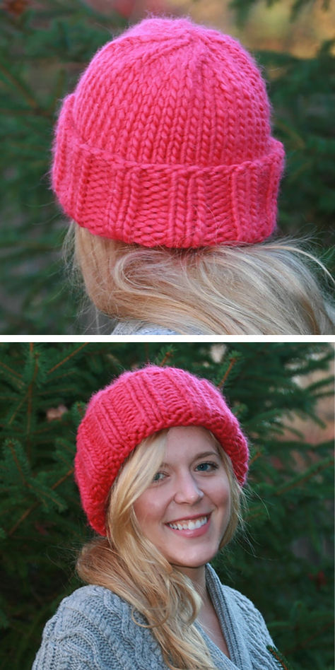 Chunky winter hat