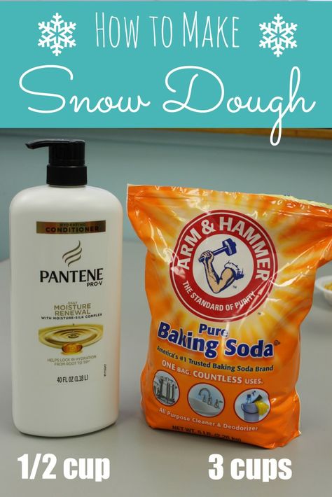 Snow Dough, Coffee Filters Snowflakes, Diy Schneemann, Make Snow, Happy Home Fairy, Winter Preschool, Puffy Paint, How To Make Snow, Snowman Crafts