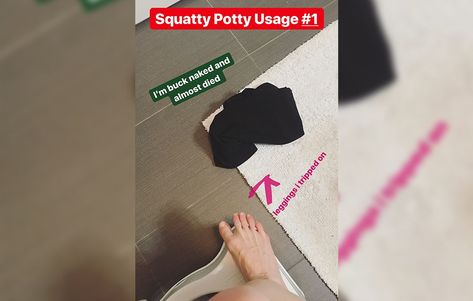 ‘I Tried Using The Squatty Potty For A Week—Here’s What Happened’ Pooped My Pants, Squatty Potty, Toilet Stool, Her Bathroom, Kids Potty, Feeling Empty, Small Study, Change In, What Happened