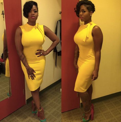 Fantasia Hairstyles, Queen Attire, Short Bob Hair Styles, Mommy Hair, Fantasia Barrino, American Idol Winner, Big Girl Dresses, Baby Momma, Black Princess