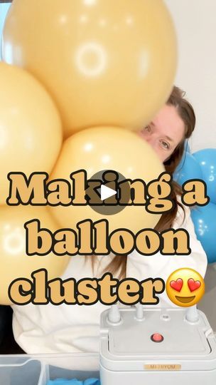 6K views · 289 reactions | Making a balloon cluster!⁣

Shop my favorite balloon pump in the link on my bio! Pretty AND functional😍
.⁣
.⁣
.⁣
.⁣
.⁣
#balloonstylist #balloon #balloonart #balloons #events #balloonarch #balloondecoration #balloongarland #balloonbouquet #balloondecor | Bloom Inflatables | Dasha · Austin How To Make Balloon Clusters, Balloon Clusters Diy, How To Make Balloon, Balloon Clusters, Balloon Garland Diy, Garland Diy, Balloon Installation, Balloon Pump, Balloon Columns