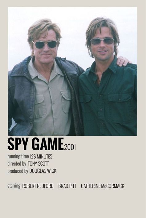 Movies Marathon, Catherine Mccormack, Netflix Hacks, Tony Scott, Game Movie, Spy Games, Robert Redford, Movie Marathon, Movie Poster Art